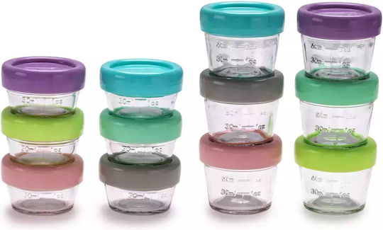 Melii Set de mâncare pentru copii din plastic 0.659lt Multicolor