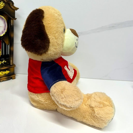 Velve Cățeluș de pluș de Crăciun 35 cm.