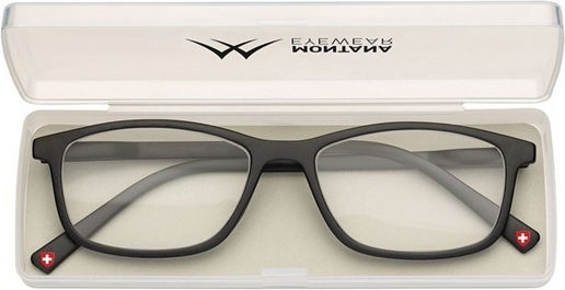 Montana Eyewear Γυαλιά Πρεσβυωπίας +2.50 σε Μαύρο χρώμα