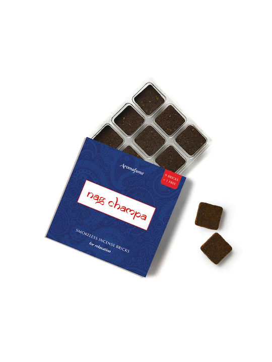 Αρωματικά Τουβλάκια Θυμιάματος Nag Champa Incense Bricks 10τμχ