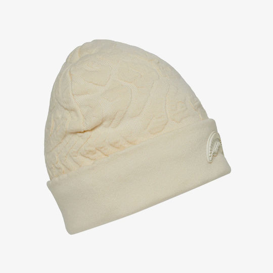Beanie Masculin Fleece Căciulă Tricotat în culoarea Bej