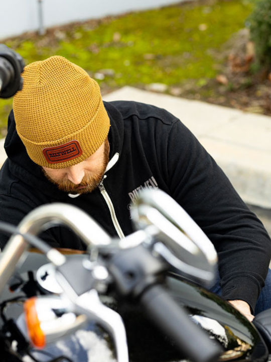 Beanie Unisex Beanie Knitted in Green color