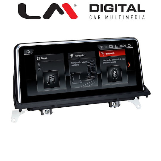 LM Digital Sistem Audio Auto Pentru BMW X5 (E70) / X6 2006 > 2010 Bluetooth USB AUX Wi-Fi GPS Apple CarPlay Android Auto