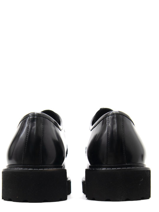 Men's Leather Casual Shoes Black