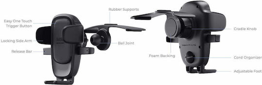 iOttie Easy One Touch Car Mobile Mount with Case Black