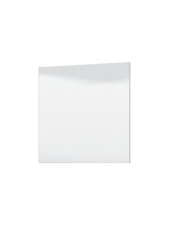 Fylliana Oglindă de Perete cu Ramă din Lemn 77x77cm 1buc