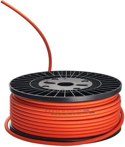 Vevor Flexible Air Hose 6.35mm X 76.2m Hybrid Lightweight Durable Folds 300 Psi Orange Kqrg1ptkqrgrh27az001v0