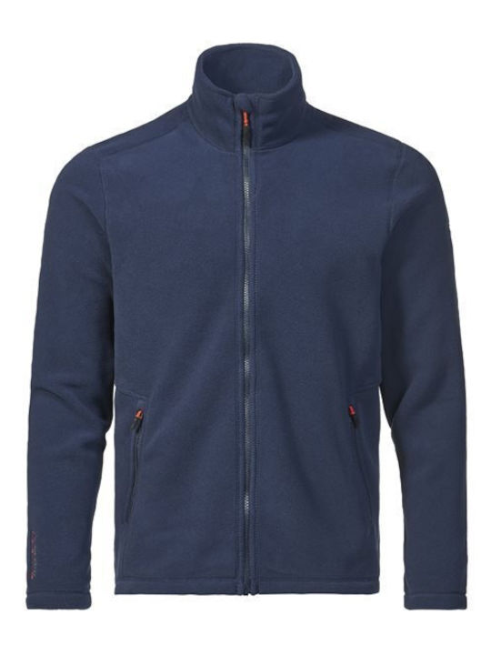 Men's Fleece Cardigan Navy Blue