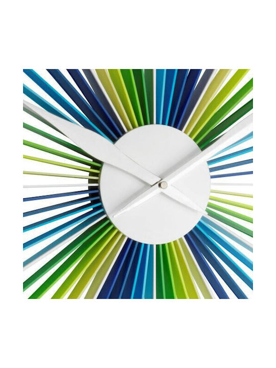 TFA Daisy Bunt XXL Wanduhr Kunststoff Mehrfarbig Ø54.5cm