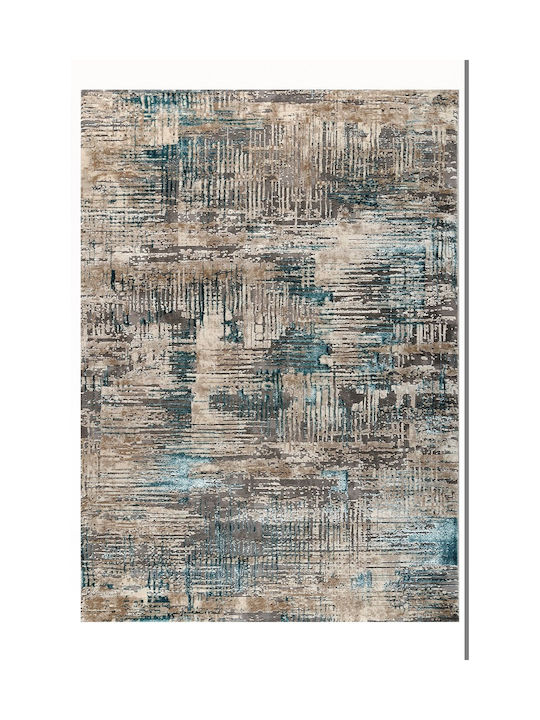 Tzikas Carpets Modern Bedroom Rugs Set Grey-blue 114-0-355-19290-953 3pcs