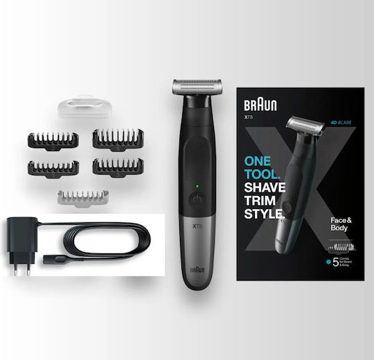 Braun XT5100 Περιστρεφόμενη Ξυριστική Μηχανή Προσώπου Επαναφορτιζόμενη