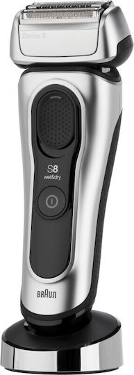 Braun Series 8 8517S Foil Ξυριστική Μηχανή Προσώπου Επαναφορτιζόμενη