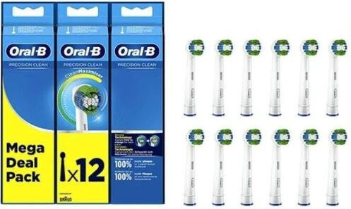 Oral-B Cross Action Electric Toothbrush Replacement Heads 12pcs