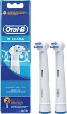 Oral-B Interspace Electric Toothbrush Replacement Heads for 853893 2pcs