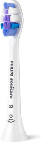 Philips Sonicare S2 Sensitive Replacement Heads for HX6054/10 Quantity 4