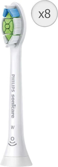 Philips Sonicare W2 Optimal Бели Резервни Части За HX6068/12 8 Бр