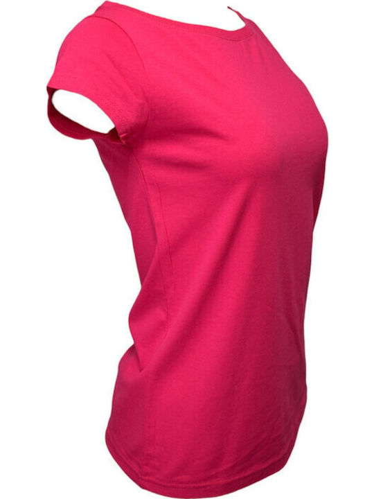 Women's Athletic T-shirt Fuchsia