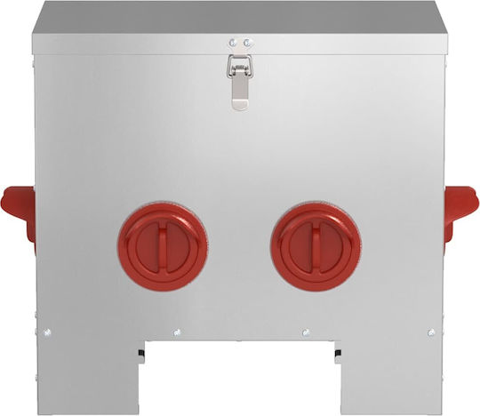 Vidaxl Ταΐστρα Κοτόπουλων 2 Pcs Ασημί 60.5 X 29 X 51 Εκ
