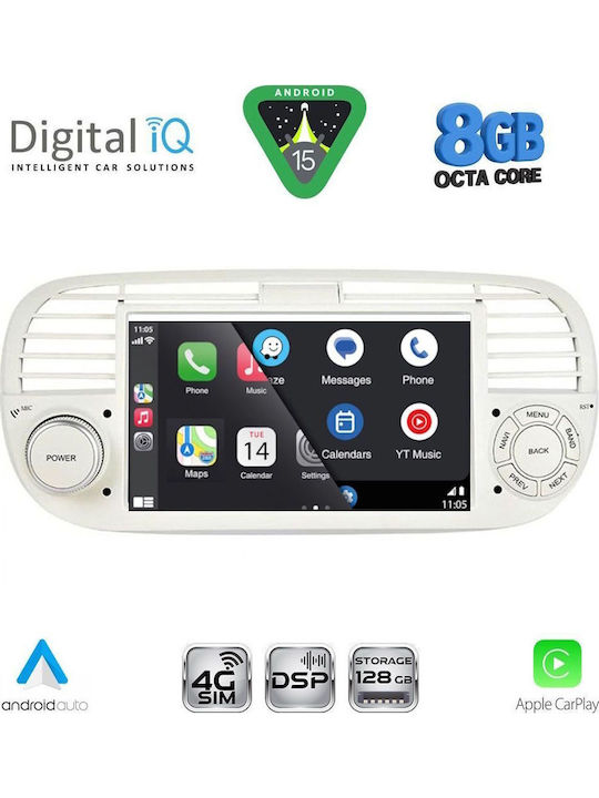 Digital IQ Автомобилна Аудио Система (Блутут/USB/WiFi/GPS/Apple-Carplay/Android-Auto)