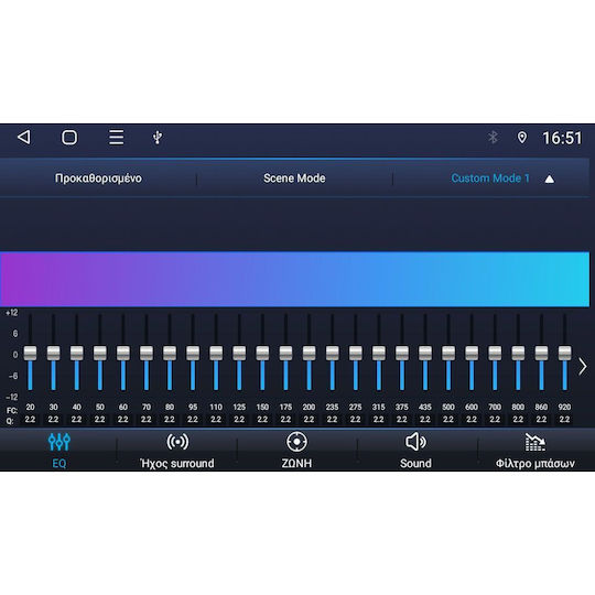 Digital IQ Ηχοσύστημα Αυτοκινήτου για Fiat 500 2007-2015 (Bluetooth/USB/WiFi/GPS/Apple-Carplay/Android-Auto)