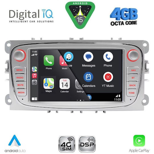 Digital IQ Car Audio System for Ford C-Max 2007-2011 with Touch Screen 7" Digital IQ BLG 403S_CPA