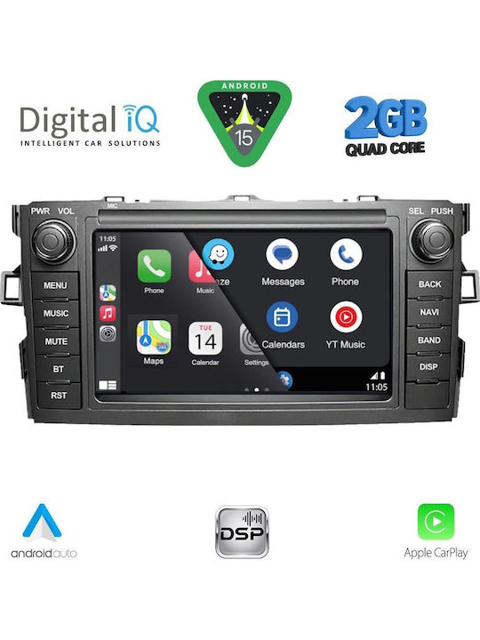 Digital IQ Car Audio System for Toyota Auris 2007-2012 with Touch Screen 7" Digital IQ BLF 328 CPA