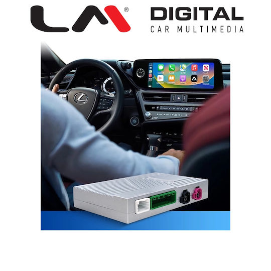 LM Digital Car Audio System for Lexus ES UX NX RX 2018 2023 Bluetooth USB Wi-Fi GPS Apple CarPlay Android Auto with 8 Inch Touch Screen
