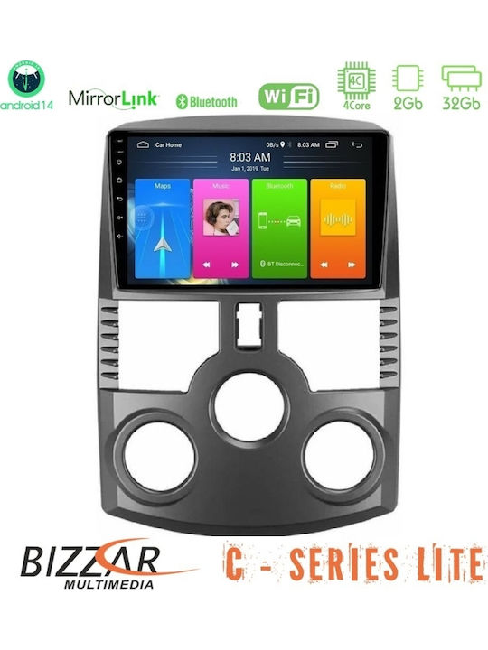 Bizzar Car Audio System for Daihatsu Terios 2007-2015 (Bluetooth/USB/AUX/WiFi/GPS/Apple-Carplay/Android-Auto) with Touch Screen 9"