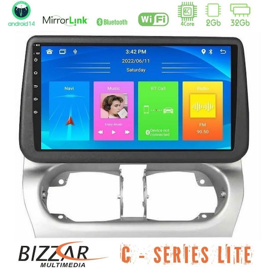 Bizzar Car Audio System for Opel Corsa / Combo 2002-2011 (Bluetooth/USB/AUX/WiFi/GPS/Apple-Carplay/Android-Auto) with Touch Screen 9"