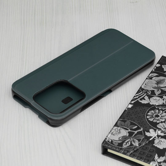 Techsuit Efold Series Brieftasche Silikon Grün (Redmi 15C 4G)