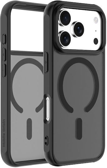 Mobile Origin Back Cover Σιλικόνης 1.5mm Μαύρο (iPhone 17 Pro)