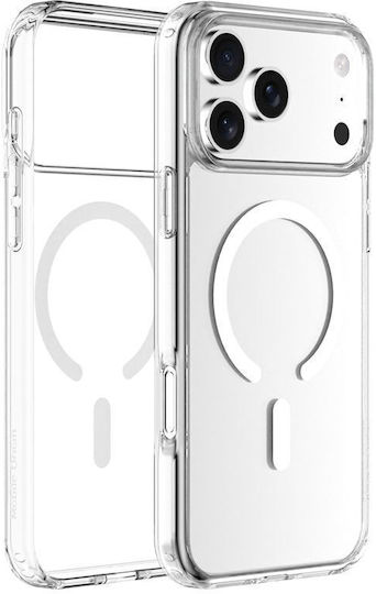 Mobile Origin Umschlag Rückseite Silikon 1.5mm Transparent (iPhone 17 Pro Max)