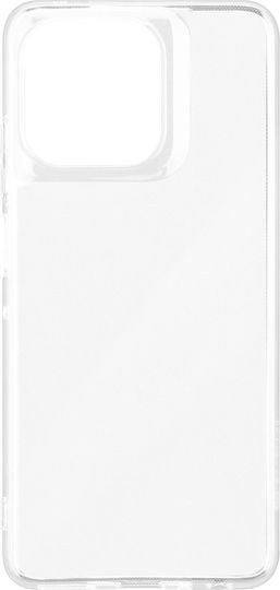 Tactical Umschlag Rückseite Silikon Transparent (Moto G56)