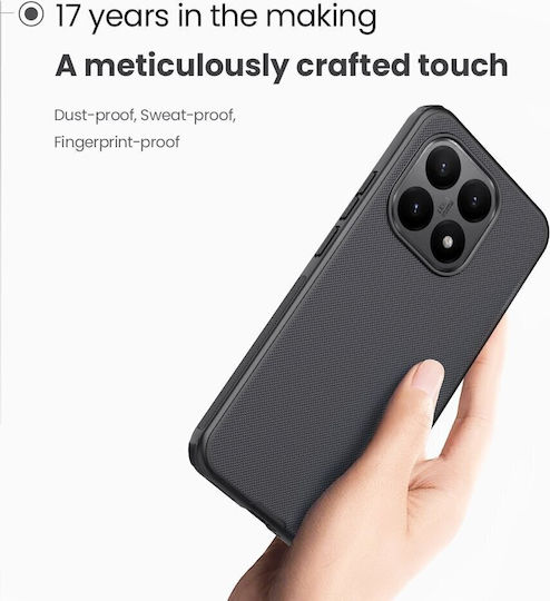 Nillkin Super Frosted Back Cover Plastic / Silicone Black (Xiaomi 15T)