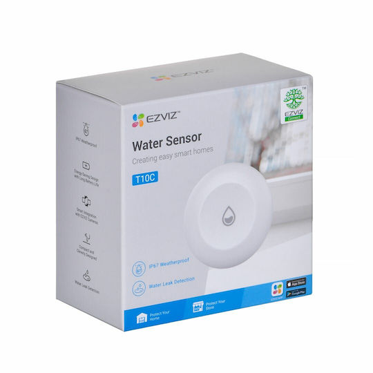Ezviz T10C Wireless Battery Flood Detector Wi-Fi ZigBee