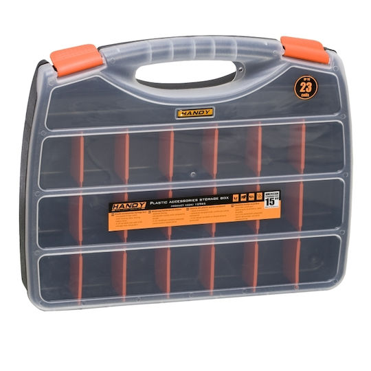 Handy Organizator pentru Compartimentul de Unelte cu Compartimente Reglabile Portocaliu 38x31x6cm.