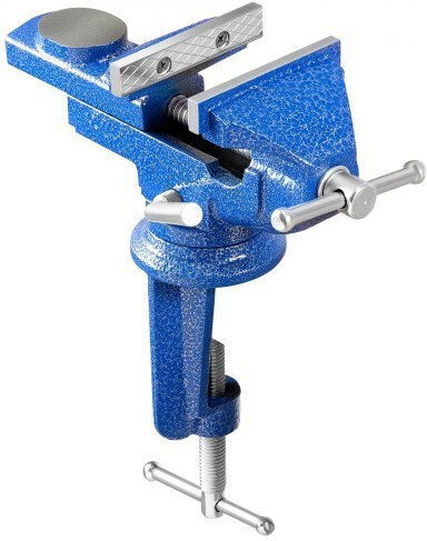 Vevor Rotating Cast Iron Vise With Maximum Opening 76mm