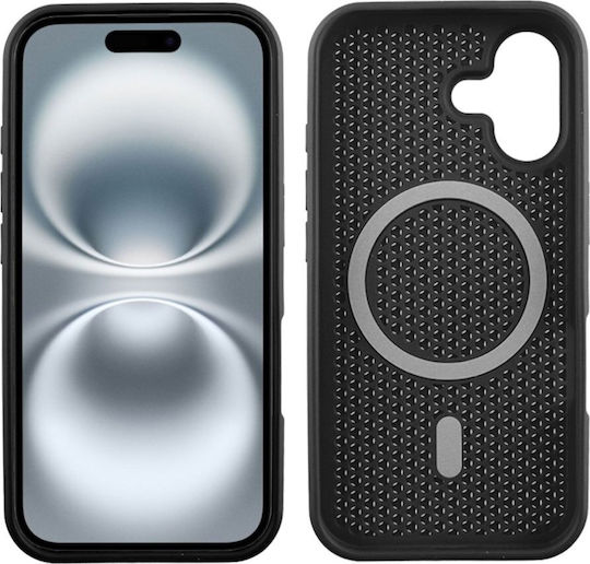 Idol 1991 Air Задна корица Силикон Черен (iPhone 16)