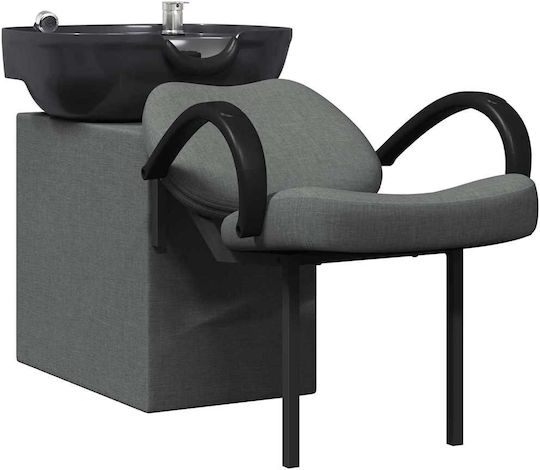 vidaXL Καρέκλα Schönheit Gray mit verstellbarer Höhe