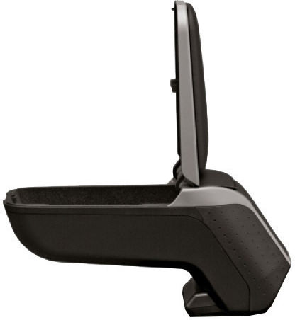 Rati Armster Car PU Armrest Universal Opel Astra Silver