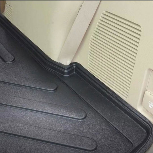 Umbrella Kofferraummatten 1Stück aus Gummi für Seat Tarraco Ford Kante 2018 Schwarz
