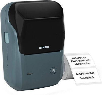 Niimbot B1 Ηλεκτρονικός Ετικετογράφος με Bluetooth Μπλε