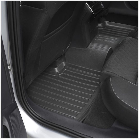Umbrella Set Covorașe Față și Spate 2buc din Furtun pentru Renault Zoe 2018+ Negre
