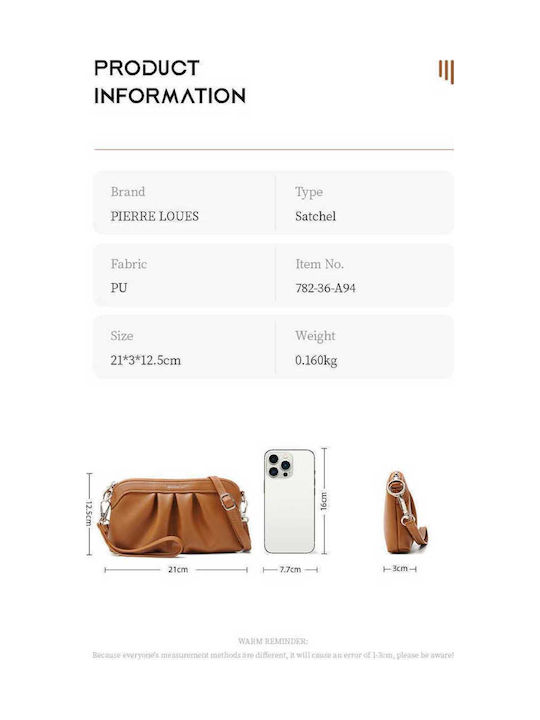 Damentasche Schultertasche Braun