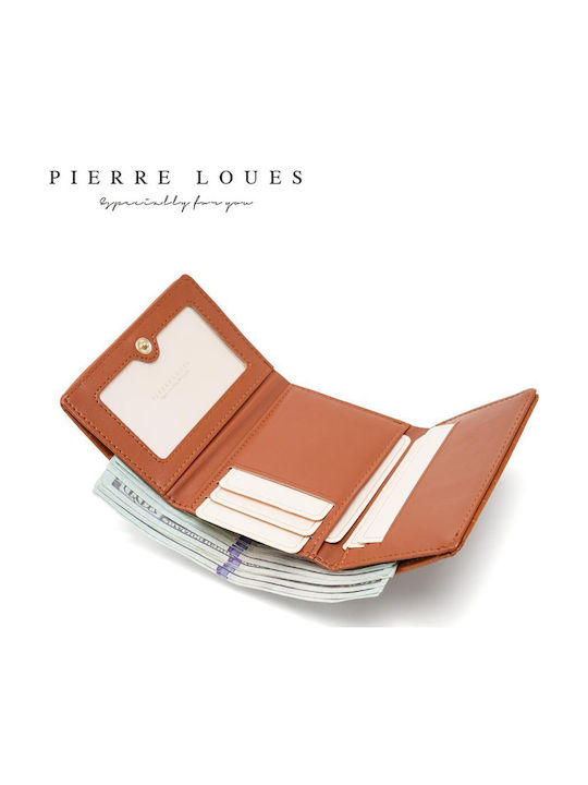 Small Fabric Women's Wallet Classic Brown