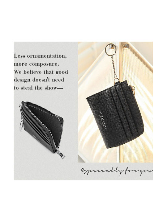 Small Women's Wallet Cards Black