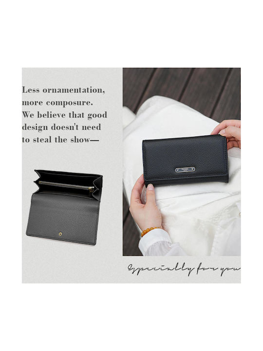 Large Women's Wallet Classic Black