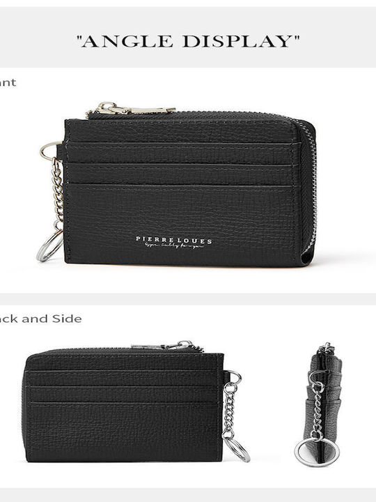Small Women's Wallet Cards Black