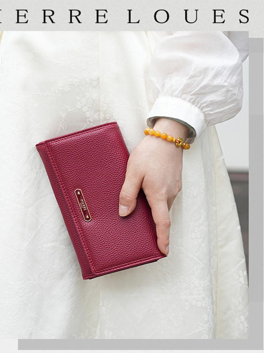 Large Women's Wallet Classic Burgundy