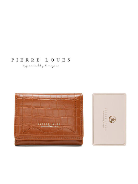 Small Fabric Women's Wallet Classic Brown